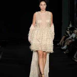 Abito corto in tulle